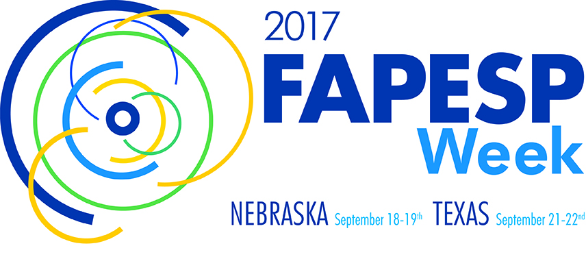 Logotipo FAPESP Week Nebraska Texas
