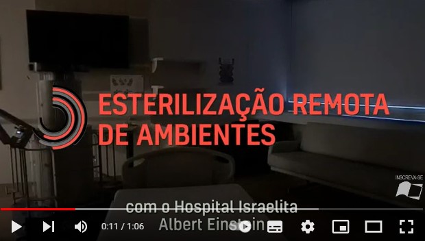 Esterilização remota de ambientes