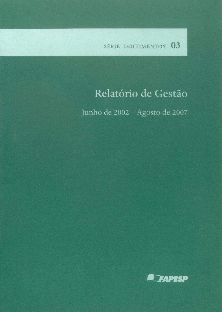 Relatório de gestão - documentos03-2007