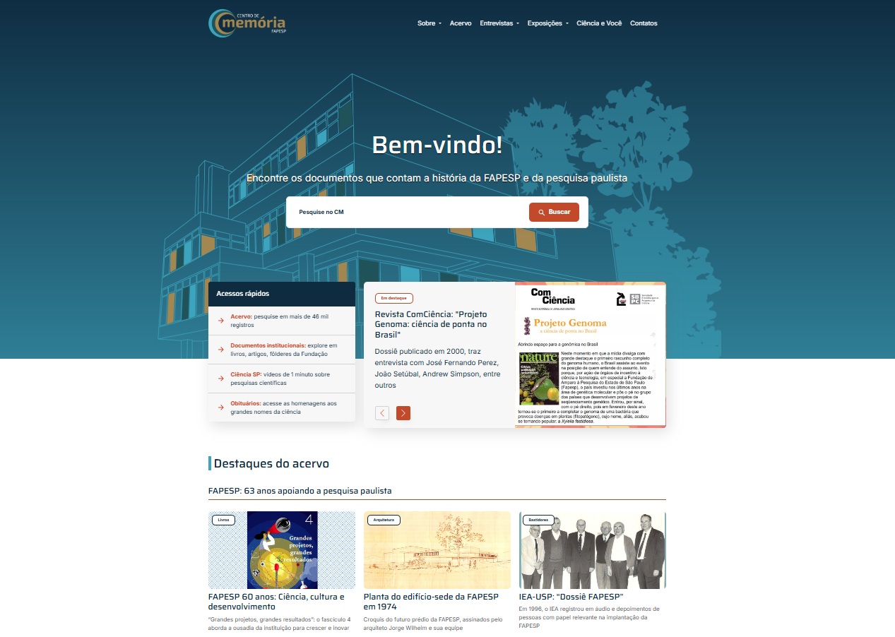 Home Centro de Memória