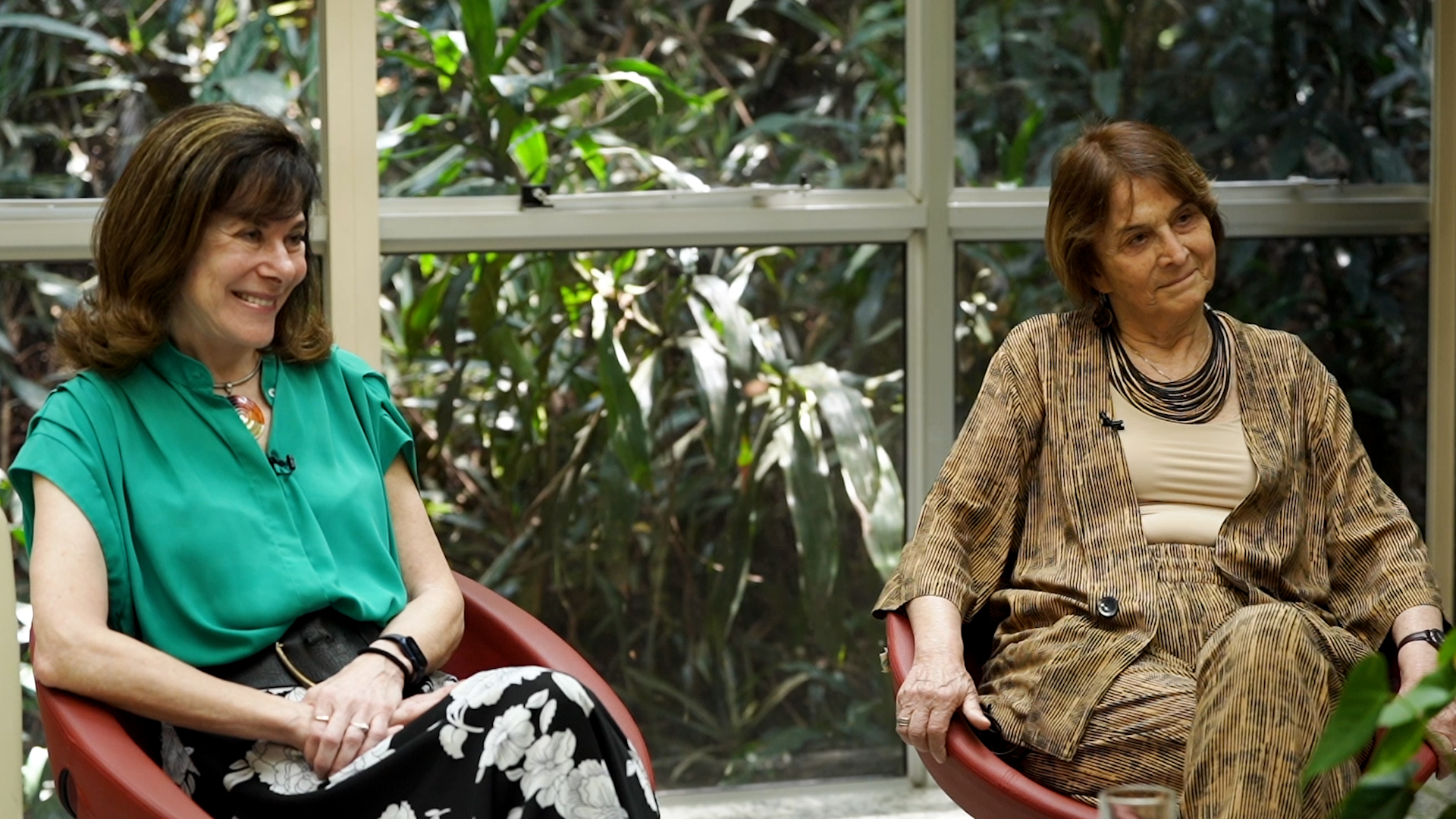 Mayana Zatz e Helena Nader