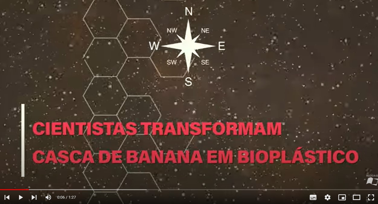 Cientistas transformam casca de banana em bioplástico