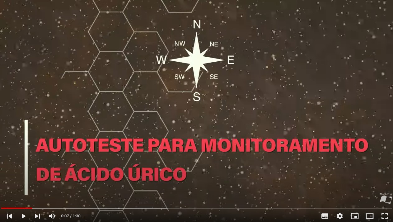 Autoteste para monitoramento de ácido úrico