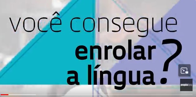 Você consegue enrolar a língua?